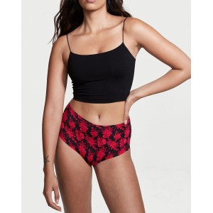 Трусики Victoria's Secret безшовні No Show Brief Panty Red Rose
