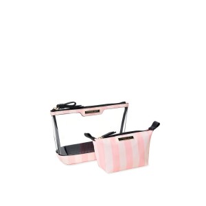 Косметичка Signature stripe Beauty Bag Duo