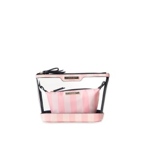 Косметичка Signature stripe Beauty Bag Duo