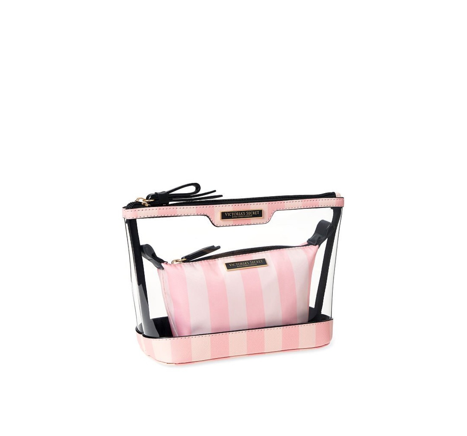 Косметичка Signature stripe Beauty Bag Duo