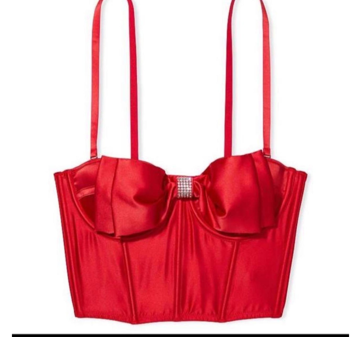 Комплект белья DREAM ANGELS Lipstick Balconette Bustier & Thong panty