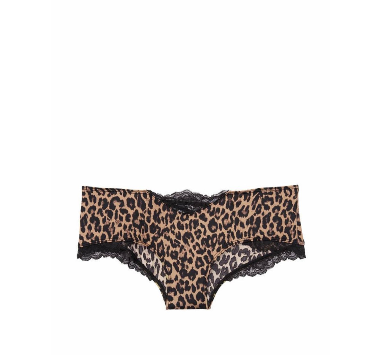 Комплект белья Luxe Lingerie Leopard Unlined Lace Bralette & Cheeky panty