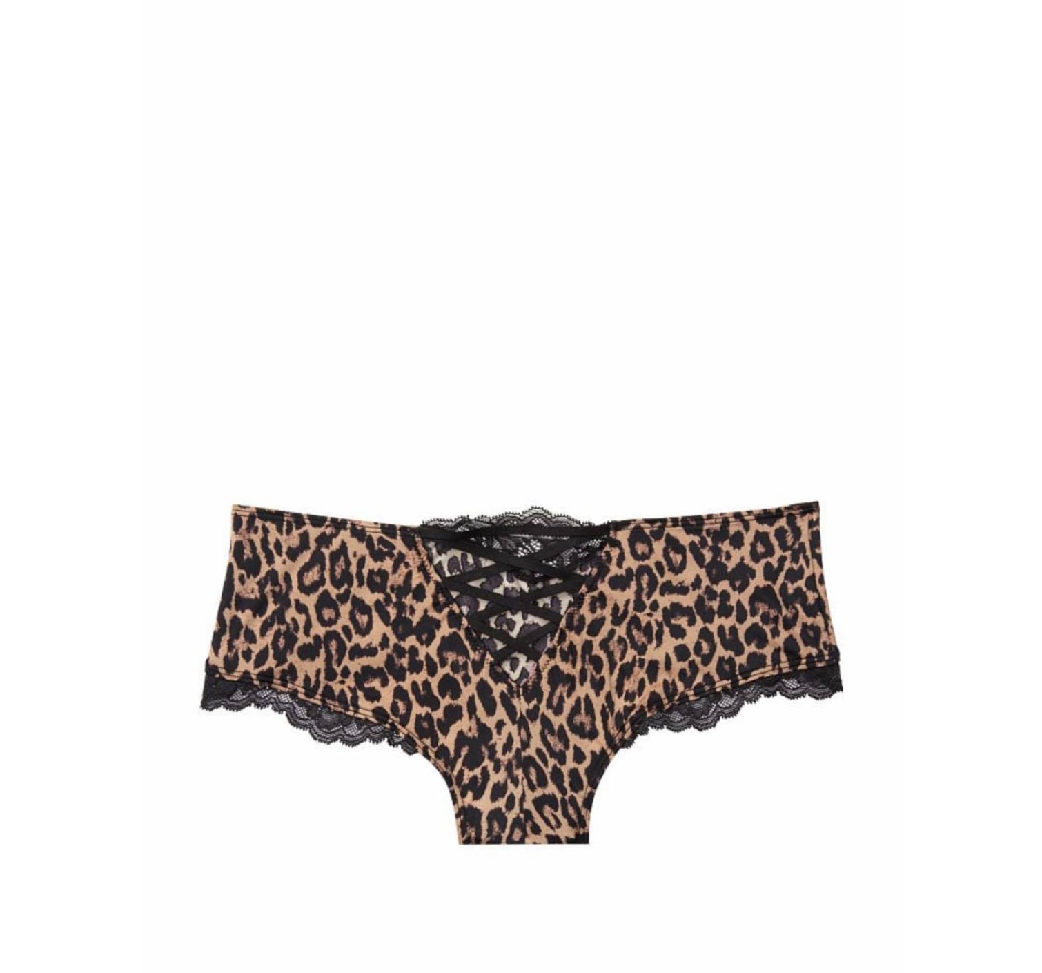 Комплект белья Luxe Lingerie Leopard Unlined Lace Bralette & Cheeky panty
