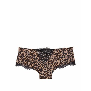 Комплект белья Luxe Lingerie Leopard Unlined Lace Bralette & Cheeky panty