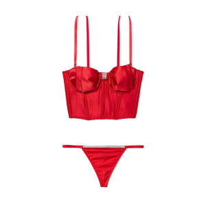 Комплект белья DREAM ANGELS Lipstick Balconette Bustier & Thong panty