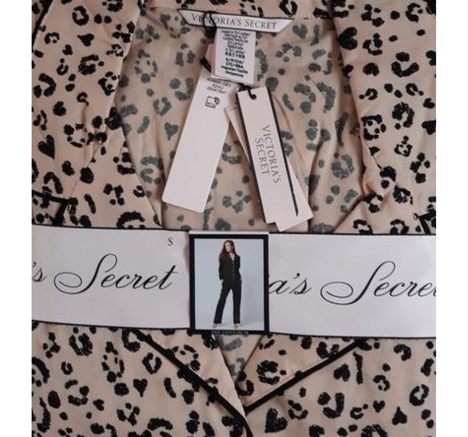 Піжама Cotton Long PJ Set Leopard