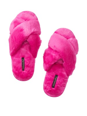 Домашні капці Crisss Cross Slipers Fuchsia