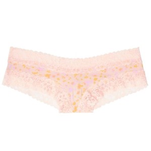 Трусики чики Cotton Lace-waist Cheeky Panty