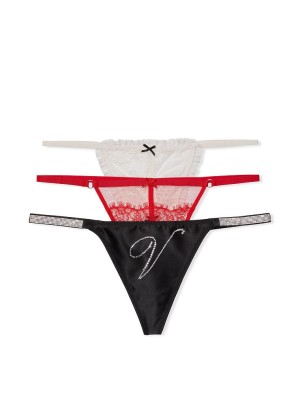 Подарочный набор трусиков Dream Angels V-string panties 3-pack set