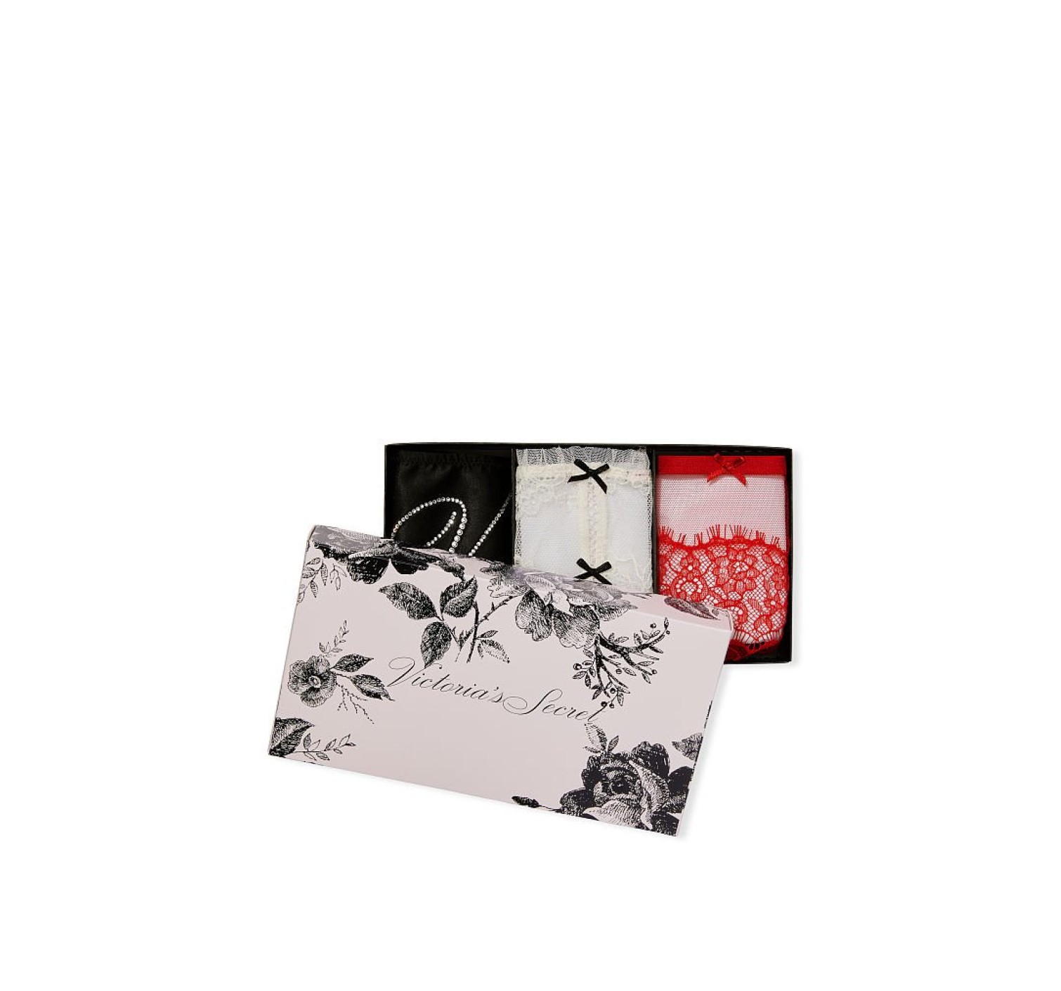 Подарочный набор трусиков Dream Angels V-string panties 3-pack set