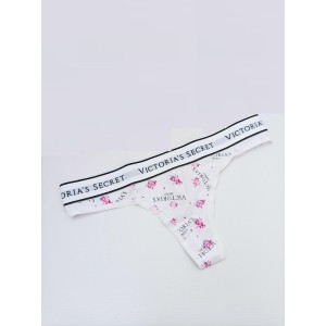 Трусики стрінги Cotton Logo Floral Thong Panty