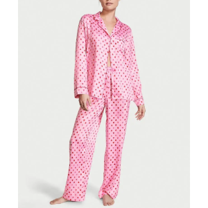 Пижама Satin Long PJ Set Heart❤️
