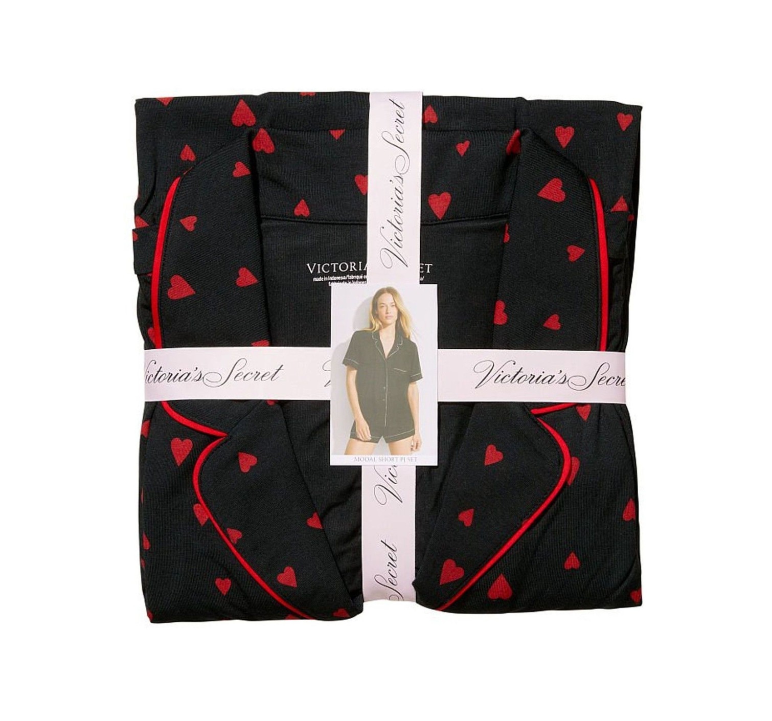 Пижама Modal Short Pj Set Heart Logo❤️ Victoria’s Secret