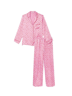 Пижама Satin Long PJ Set Heart❤️