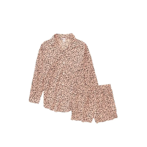 Піжама Cotton PJ Set Leopard print