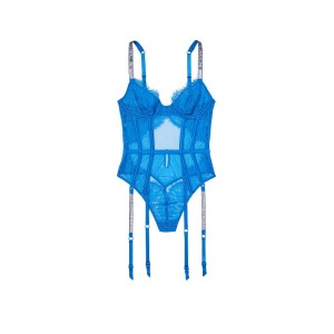 Боди Demi Teddy with Shine Straps & Garters Victoria’s Secret