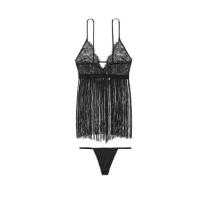 Пеньюар Victoria’s Secret Very Sexy Lace Fringe Slip