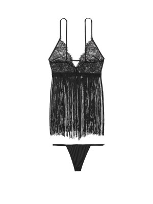 Пеньюар Victoria’s Secret Very Sexy Lace Fringe Slip