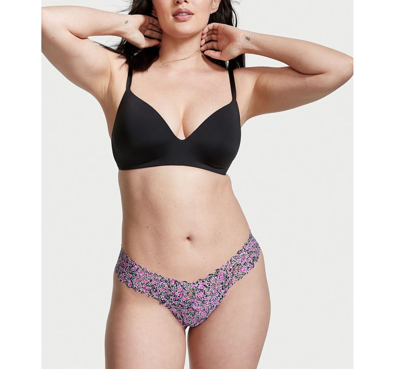 Трусики стрінги Lacie Lace-up Thong Panty Hearts