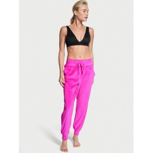 Велюровый спортивный костюм Victoria’s Secret logo VS Neon Pink