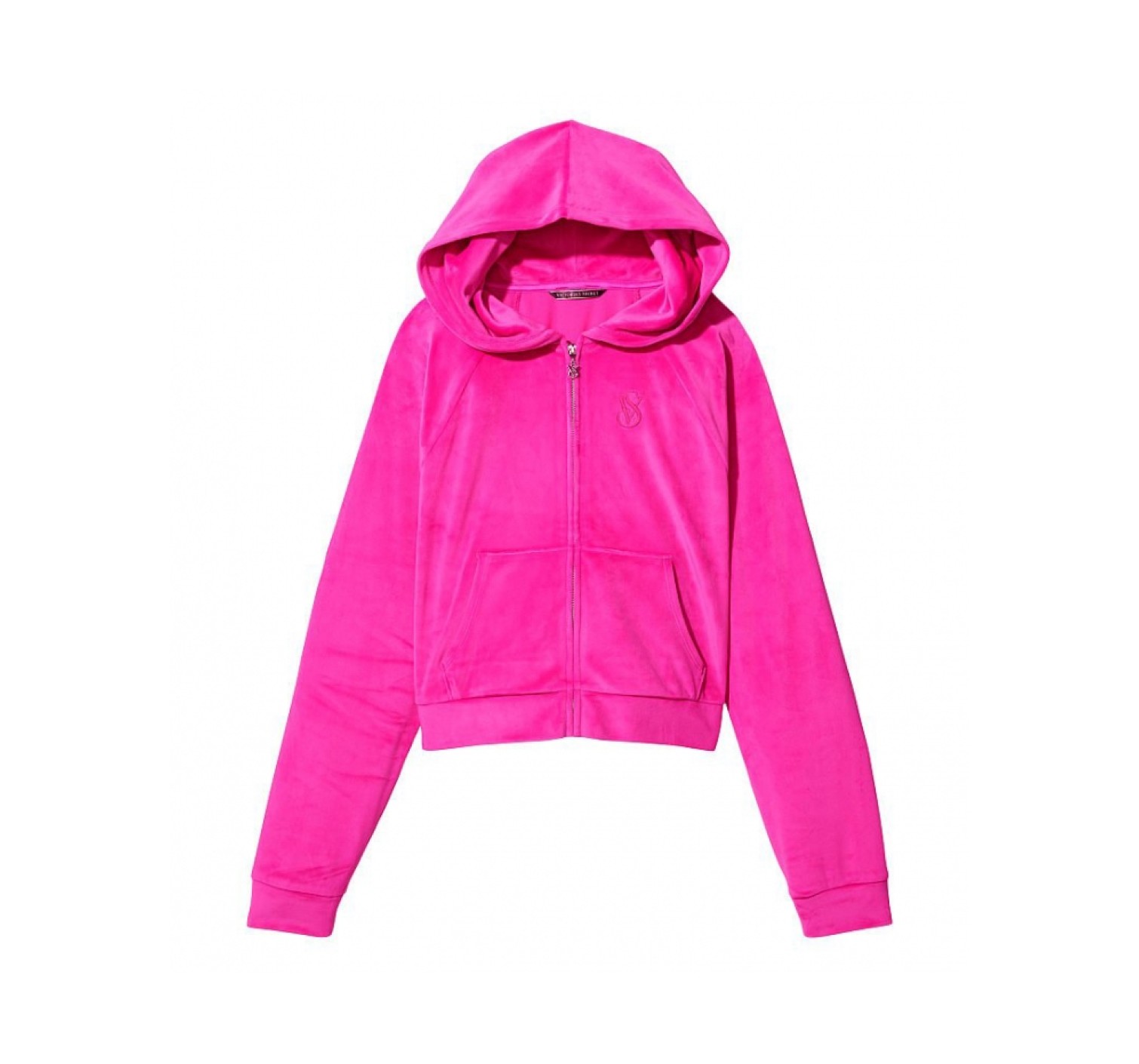 Велюровый спортивный костюм Victoria’s Secret logo VS Neon Pink