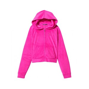 Велюровый спортивный костюм Victoria’s Secret logo VS Neon Pink