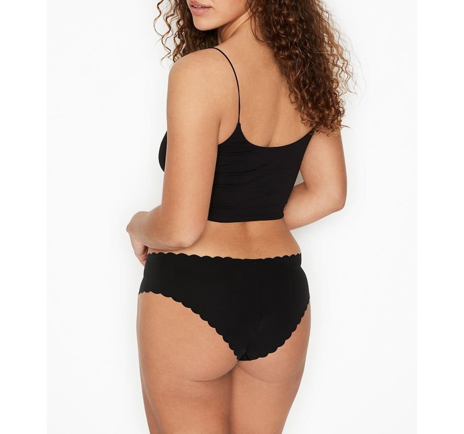 Трусики бесшовные Black No show Cheeky panty