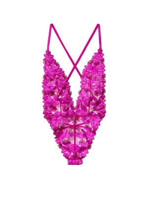 Боди Very Sexy Floral Embroidered Plunge Teddy