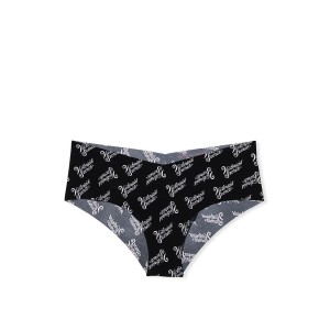 Безшовні трусики No show Cheeky panty Black Swirly Logo
