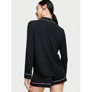 Пижама Victoria’s Secret Modal Long Pj Set  Black