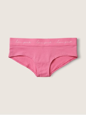 Трусики Victoria's Secret PINK Hipster cotton Pink