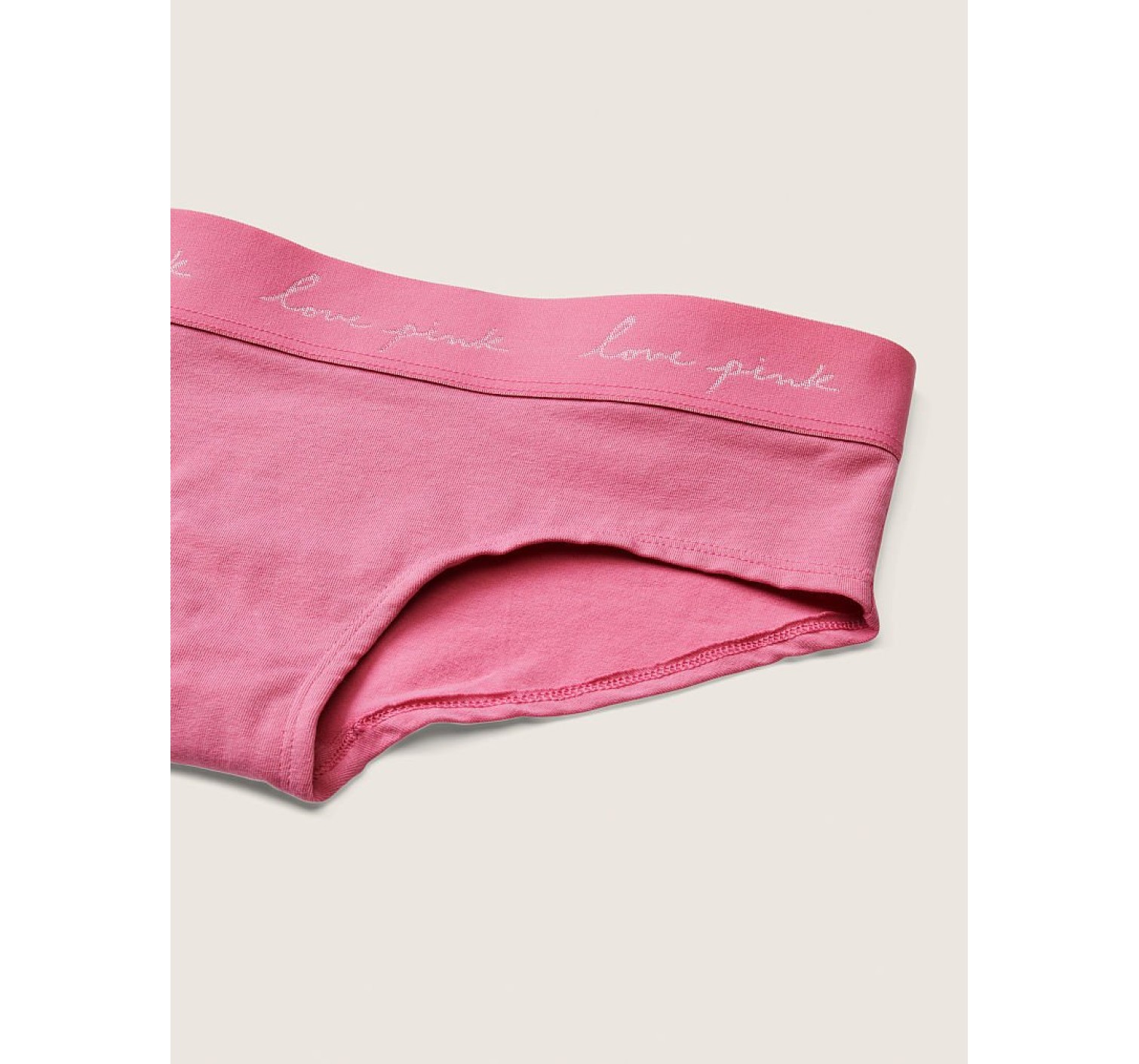 Трусики Victoria’s Secret PINK Hipster cotton Pink