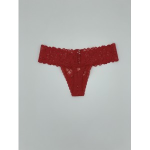 Трусики стрінги Victoria's Secret Red Lacie