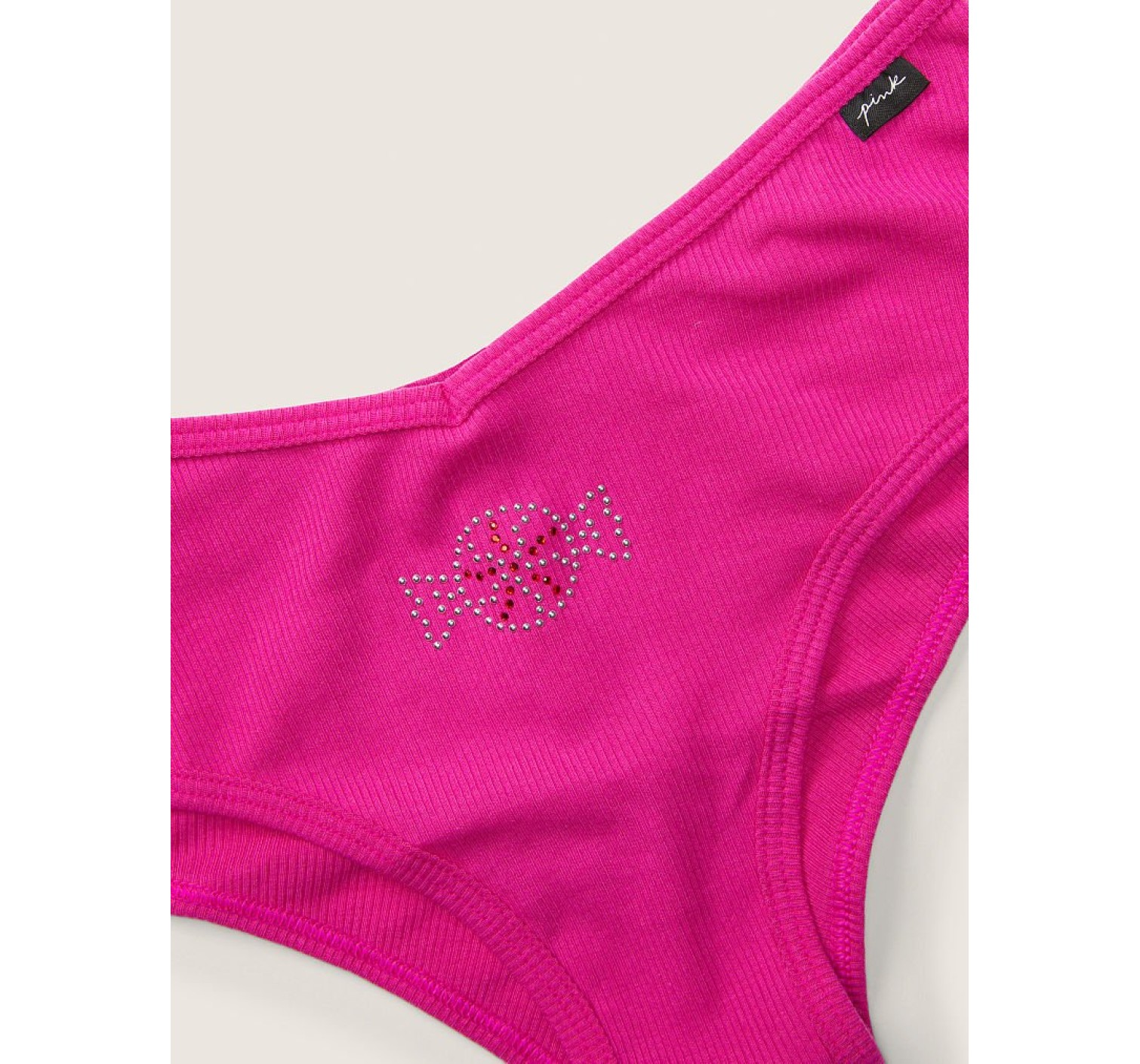 Трусики Чикстер Ribbed Cotton Cheekster Panty