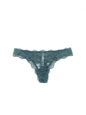 Трусики Victoria's Secret Dream Angels Thong Panty Forest Green