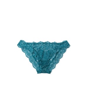 Трусики Чичіні Dream Angels cheekini panty Lurex Shine Lace Teal Star