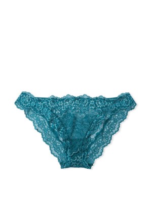 Трусики Чичіні Dream Angels cheekini panty Lurex Shine Lace Teal Star