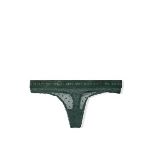 Трусики Victoria's Secret стрінги Thong panty Logo