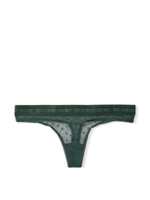 Трусики Victoria's Secret стрінги Thong panty Logo