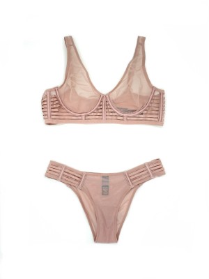 Комплект білизни Victoria's Secret Very Sexy Unlined Plunge Bralette &amp; Cheekini