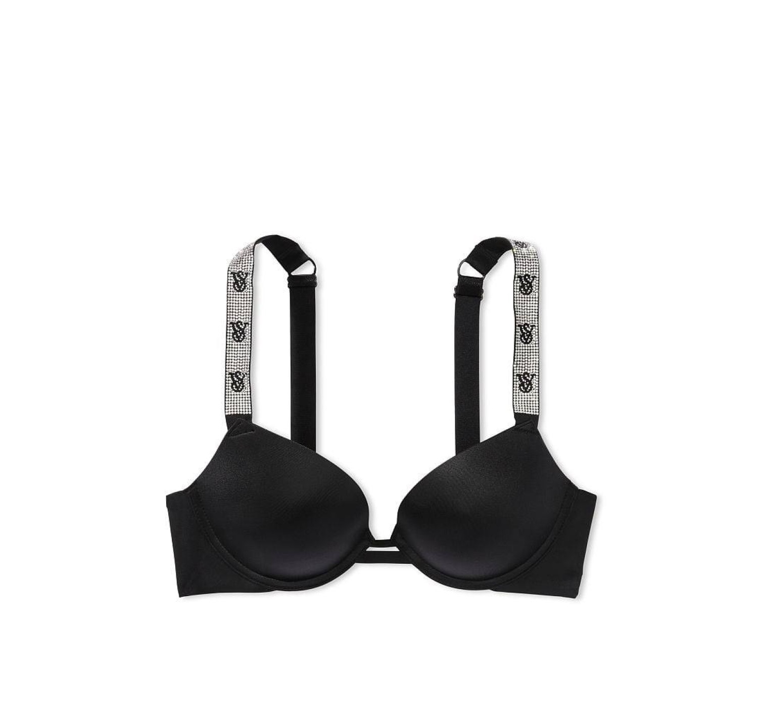 Комплект Very Sexy Shine Strap Black Push Up Bra set logo VS