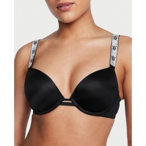Комплект Very Sexy Shine Strap Black Push Up Bra set logo VS