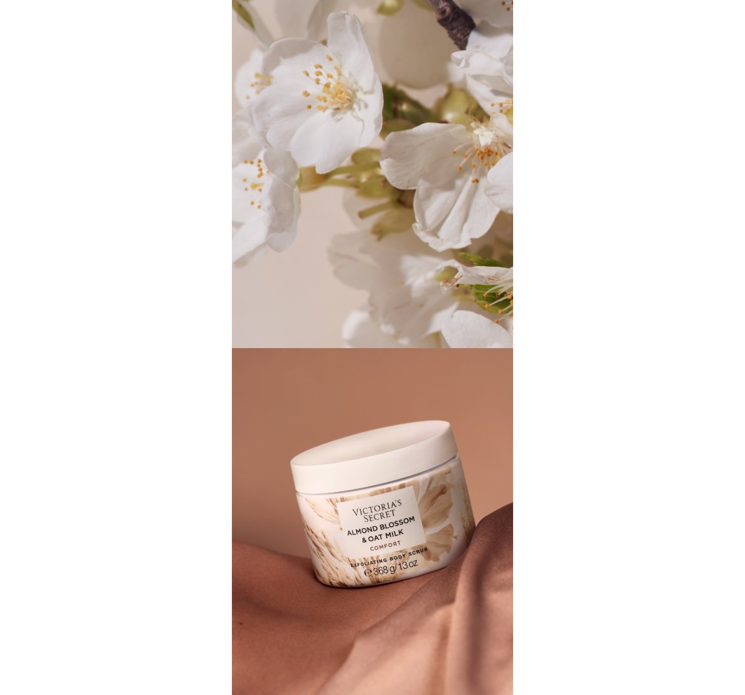 Скраб Victorias Secret Almond Blossom Oat milk COMFORT