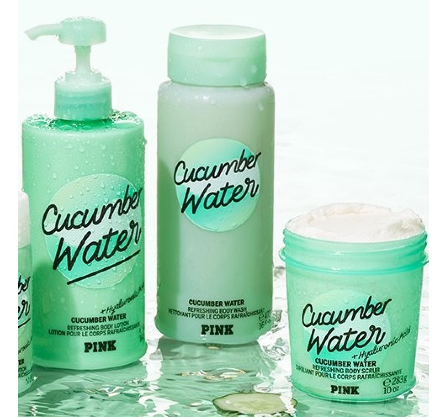 Cucumber Water - Лосьон для тела PINK 