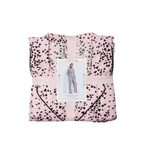 Пижама Victoria’s Secret Flannel Long Pajama Set Babydoll Tiny Hearts