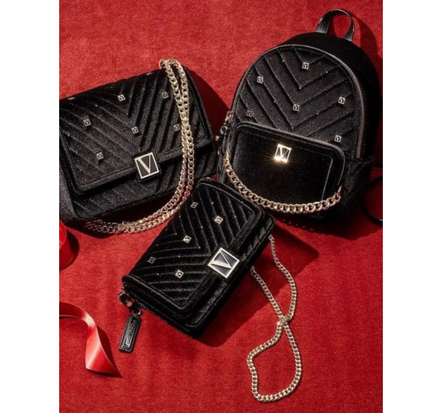 Рюкзак The Victoria Small Backpack Velvet Victoria’s Secret