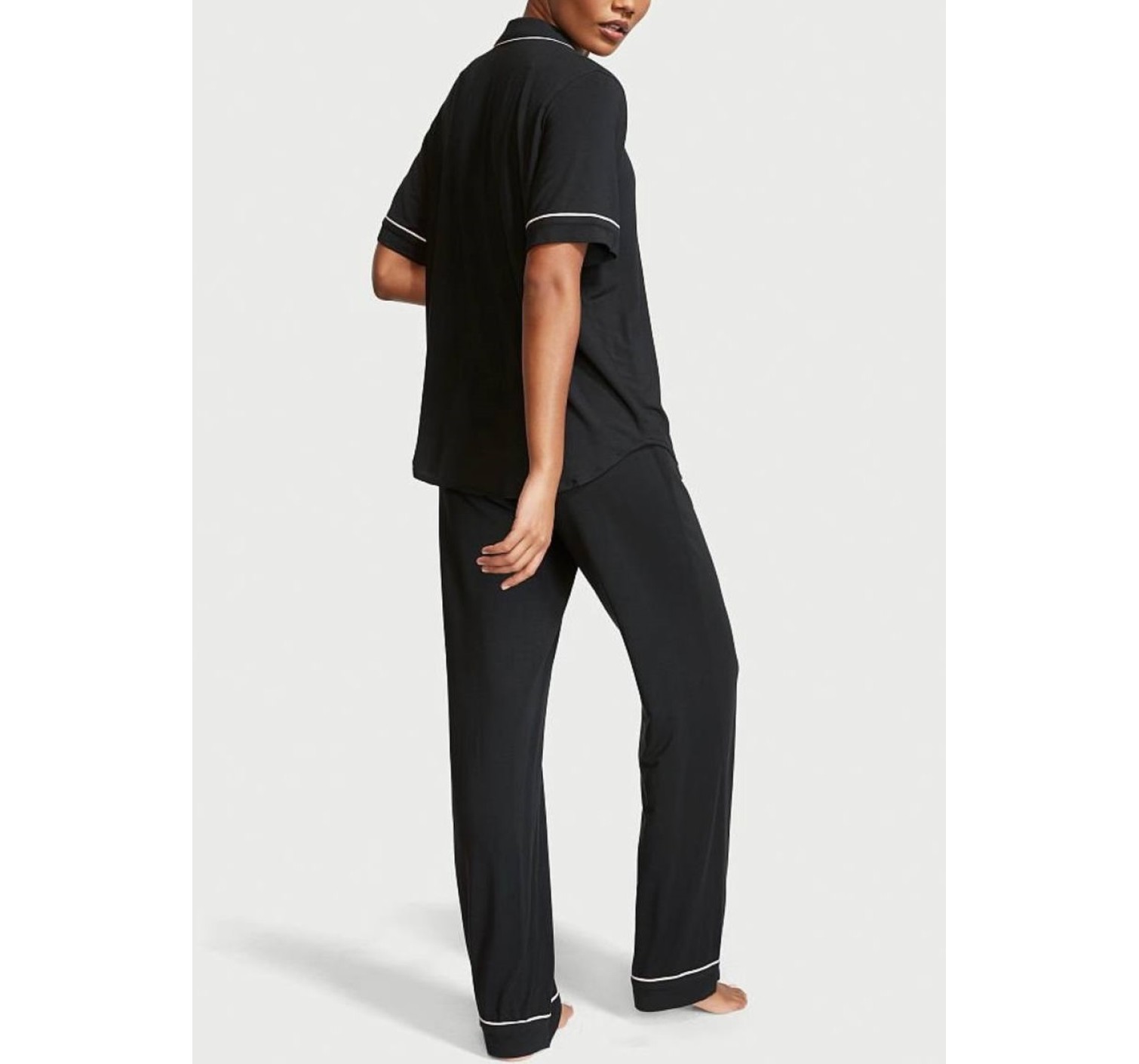 Пижама Victoria’s Secret Black Modal Short Pj Set