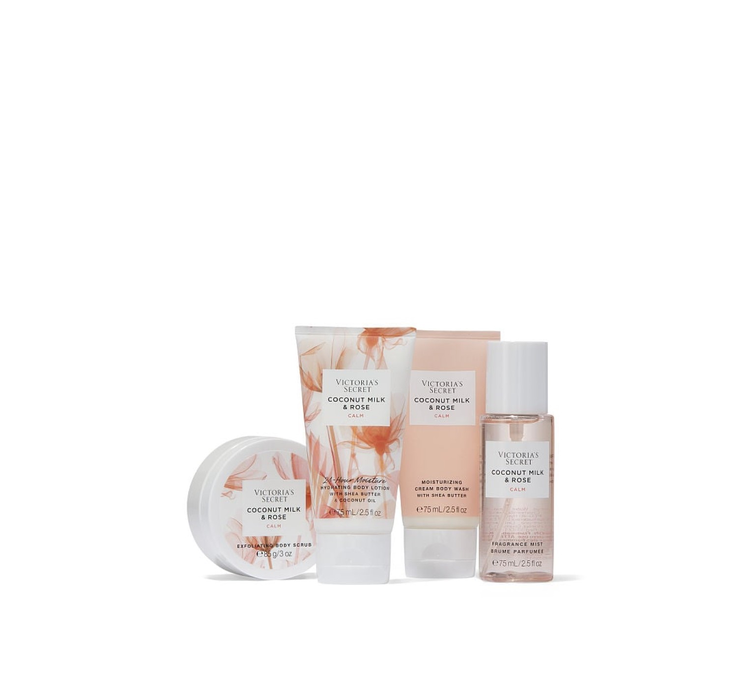Подарочный набор Victoria’s Secret CALM Starter kit Coconut Milk & Rose