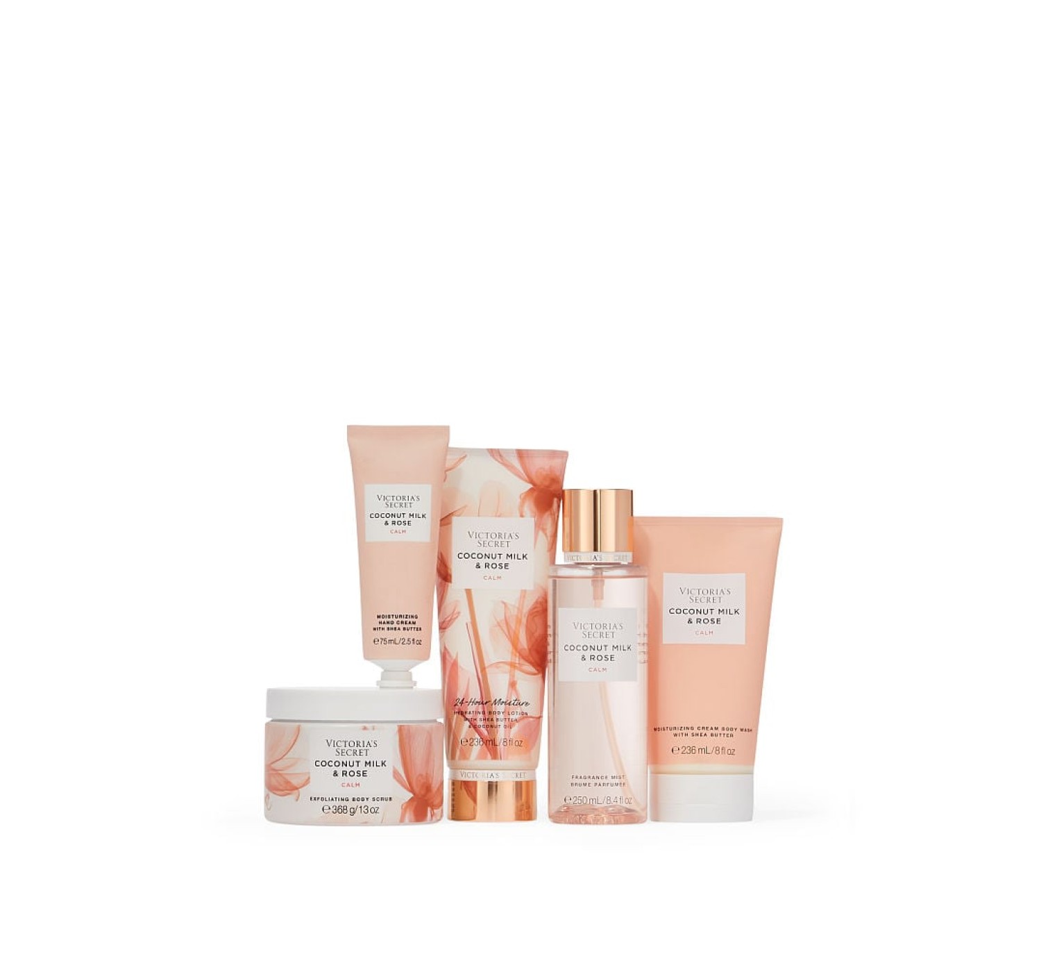 Подарочный набор The CALM Coconut Milk & Rose Ritual Kit