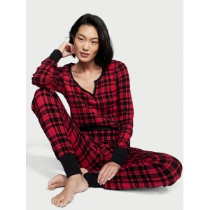 Пижама Thermal Long Pajama Set Red Buffalo Check